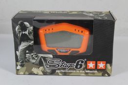 An as new Stage6 Digital Speedo Clocks/Rev Counter in Orange.