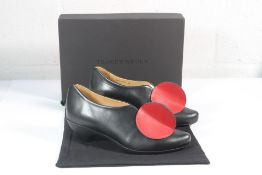 Tracey Neuls Lowtop Cherry Black Red Slip on 3D Shoes, Size 38.