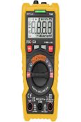 Three boxed as new Prexiso 600V Digital Multimeters - PDMX-113C (Stock photo).