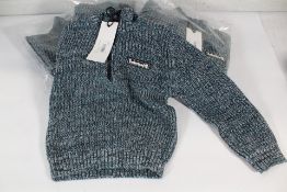 Four Timberland Classic Jr Sweaters - Navy (04A, 05A, 06A and 08A).