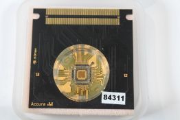 A pre-owned 3-Brain Accura Single Well HD-MEA (Multi-Electrode Array), 4096 Electrodes for Neuron Si