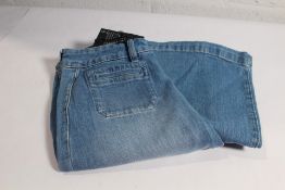Vintage Paige Leenah Patch Pocket Adley Wide Leg Jeans Size 28.