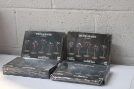 Five Warhammer 40,000 Adepta Sororitas Serpaphim Squad, five citadel miniatures per box.