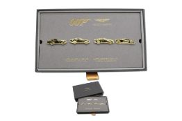 James Bond 007 Official Aston Martin Pin Badges Set