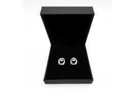 Silver and Amethyst Earrings