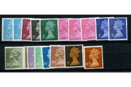 GB 1971 FCP, PVA set, including 1/2p left band, u/m. SGX841, etc