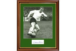 George Cohen Photograph and Signature - Framed