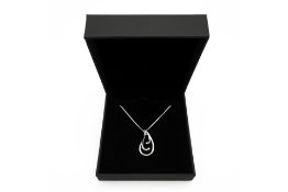 Silver Teardrop Pendant