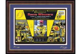 Jordan Brazilian GP win double signed