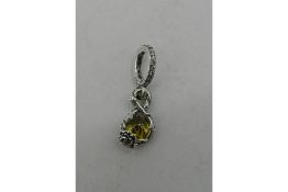 Pandora Women’s Sterling Cubic Zirconia Disney Pendant (399525C01)