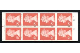 GB 1993-94 £2 Motorised cycle-carrier, miscut cylinder pane. Rare. SGFW1var