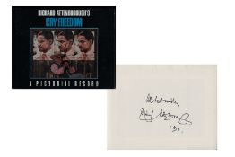 Richard Attenborough signed book