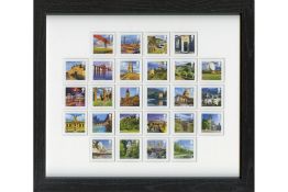 Royal Mail A-Z Stamps Framed Edition