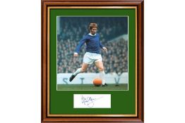 Alan Ball Photograph and Signature - Framed