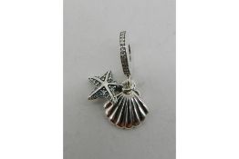 Pandora Women Seashell Charm - 792076CZF