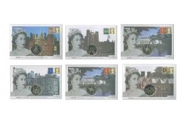 50th Anniv HM The Queen's First Stamps Coin Covers