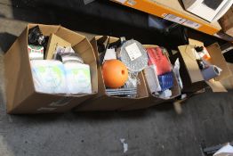 Six Boxes of Assorted Miscellaneous Items to include Homeware, Toiletries and Sports.