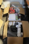 Four Boxes of Assorted Miscellaneous Items to include Homeware, Toys and Related Items.