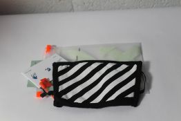 Forty nine Diags functional black/white off - white face masks.