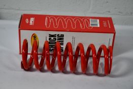 An as new K-Tech RCU Spring 56N 2601g KYB/Showa 50mm Red Ral 302.