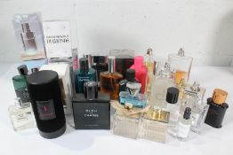 Approximately Thirty Assorted, Mainly Part-Used, Fragrances to include No.5 L'Eau Chanel J. Pour Hom