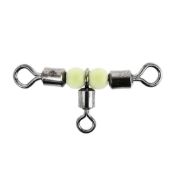 Thirty of each Fladen Cross Line Rolling Swivels Sizes 3 & 10. As New (15-2003/2010).