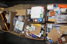 Six Boxes of Miscellaneous Items to include Homewares, DIY and Related.