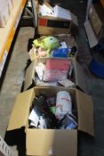 Six Boxes of Assorted Miscellaneous Items to include Homeware, Toys and Related Items.