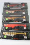 Five of each Fladen Conrad Lures 'Ready To Fish Sets' - 20-01240-11/12/13/14/15 (25 sets) - As New.
