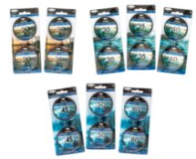 Eighty Fladen 2 pack Supra Blue Line - 10 of each size 13-300 to 307 - As New.