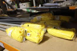 Twelve as new Addis Cloth Mops Yellow 510246.