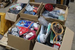 Five Boxes of Assorted Miscellaneous Items to incl