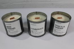 Thirty Anchored Northwest Wood Wick Rustic Soy Can