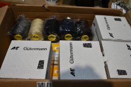 Sixty One Rolls of A&E Gutermann Thread.