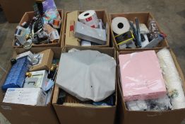 Six Boxes of Assorted Miscellaneous Items to inclu