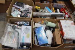 Six Boxes of Assorted Miscellaneous Items to inclu