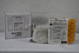 La Maison ceramic hexagon golden honey in matt til