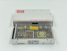 Twenty boxed as new Mean Well RS-150-12 Switching Power Supplies.