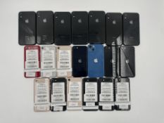 Twenty pre-owned Apple iPhones sold for parts (All handsets remote management locked, iCloud clear.