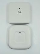 Two pre-owned Cisco AIR-AP1832I-E-K9C Aironet 1832i Access Points and two pre-owned Cisco AIR-CAP270