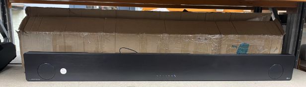 A pre-owned LG SN11RG 7.1.4 Channel Smart Soundbar.