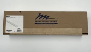 Fourteen boxed as new Middle Atlantic UNI-1-C Universal Connector Panels.