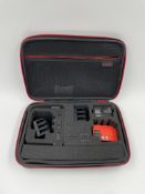 A pre-owned GoPro HERO8 Black Digital Action Camera with six batteries, two charging docks and two S