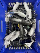 A quantity of assorted pre-owned mobile computer/barcode scanners (Sold as seen for parts only).