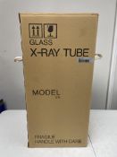 A boxed as new Canon Rotanode E7865X X-Ray Tube Assembly with E7865X Insert Tube (Certificate of Con