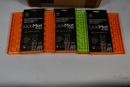 Fifty One Lickimat Buddy Dog Mats.