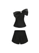 A women's as new Nana Jaqueline Janie Set - Black (S, stock photo).