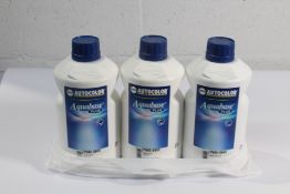 Two Nexa Autocolor Aquabase Plus P990-8900 Brilliant White and One Nexa Autocolor Aquabase Plus P990