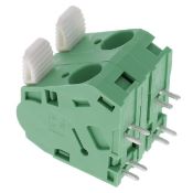 Twelve boxes of thirty five 2 Position Wire to Board Terminal Block Horizontal with Board 0.591