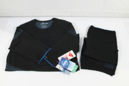 Five Miha Bodytech training functional pant and shirt underwear sets generation 2019 (Size L).